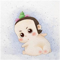 黑白头像简约动漫8