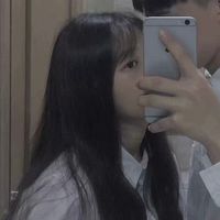 姐妹头像一左一右简单干净2