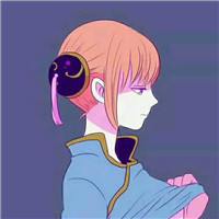 单马尾女生头像简笔画2