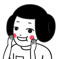 儿童的黑白头像女4