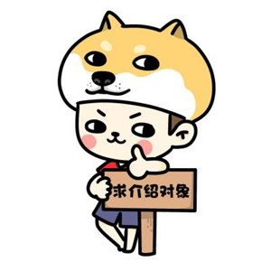 卡通情侣人物头像一对3