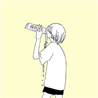 带帽子qq女生头像背影5