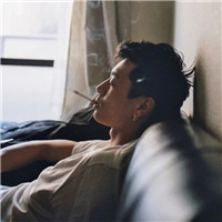 唯美蓝色系女生头像二次元7
