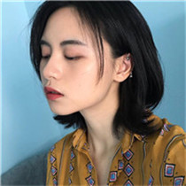 素描碳条步骤美女头像5