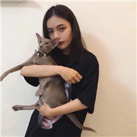 黑色带白花的女头像4