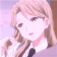 女生盘头卡通头像2