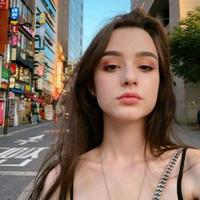 漫画黑白女生头像12