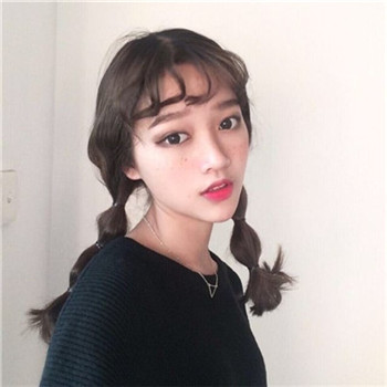 简笔画可爱小图案女孩头像1