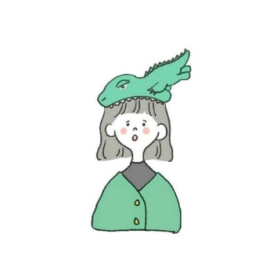 女二次元头像黑色系8
