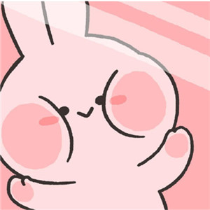 女生简单漫画侧脸头像7