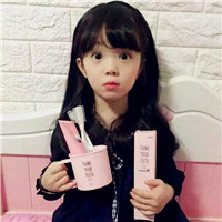 女生盘头卡通头像5