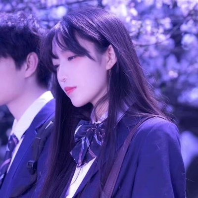 紫色仙女裙系女生头像动漫6