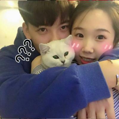 情侣接吻头像女搞怪可爱5