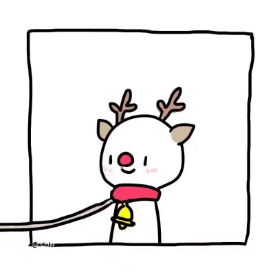 白底手绘漫画头像3