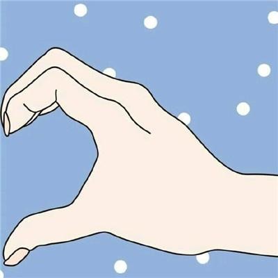 漫画黑白风的头像治愈系11