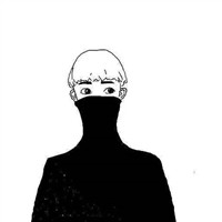 学生画黑白头像6