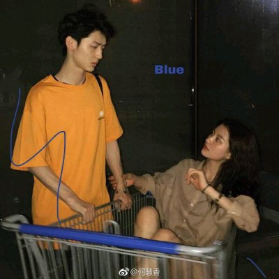 黑色卷耳兔头像6