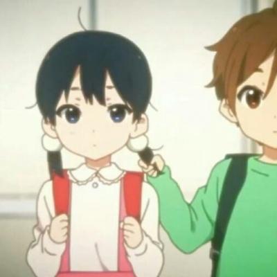 漫画孤傲高冷高马尾女生头像6