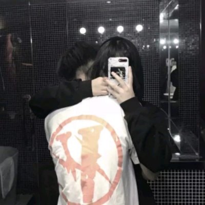 清新美女图片头像侧脸卡通4