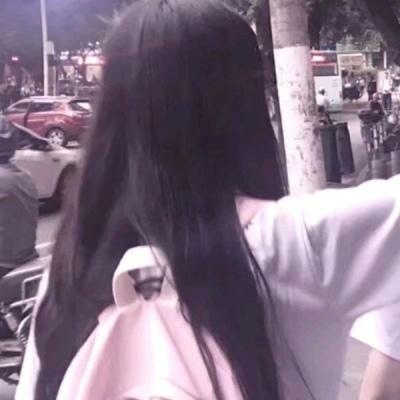 手机黑色挡脸女生头像1