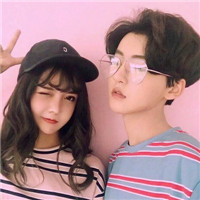 唯美骑自行车男女头像5