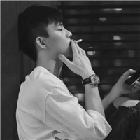头像黑白清新男生手绘5
